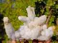 Natural Rare Lesotho Snow Finger Quartz Crystal Cluster with Calcite x 1 From Lesotho