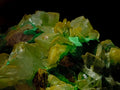 Natural Large Cabinet Size Bladed Barite Specimen with Malachite x 1 From Shinkolobwe Mine, Congo