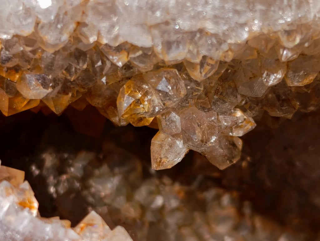 Polished and Natural Agate Geode with Crystalline Centre x 1 From Maintirano, Madagascar