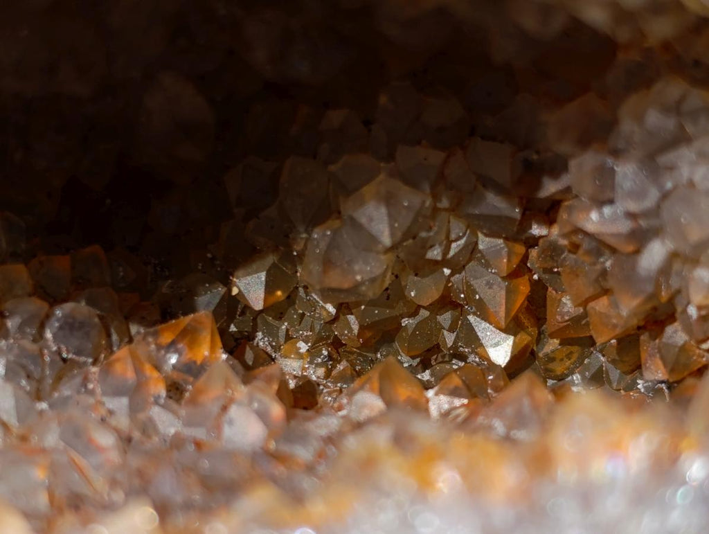Polished and Natural Agate Geode with Crystalline Centre x 1 From Maintirano, Madagascar
