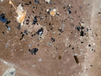 Polished Smokey Quartz Crystal with Specular Hematite Floating Inclusions x 1 From Madagascar