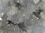 Polished and Natural Blue Celestite Heart x 1 From Sakoany Madagascar