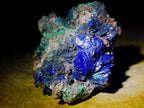 Natural Ultra Rare Azurite Specimen with Malachite on Dolomite x 1 From Mashamba East Mine, Congo