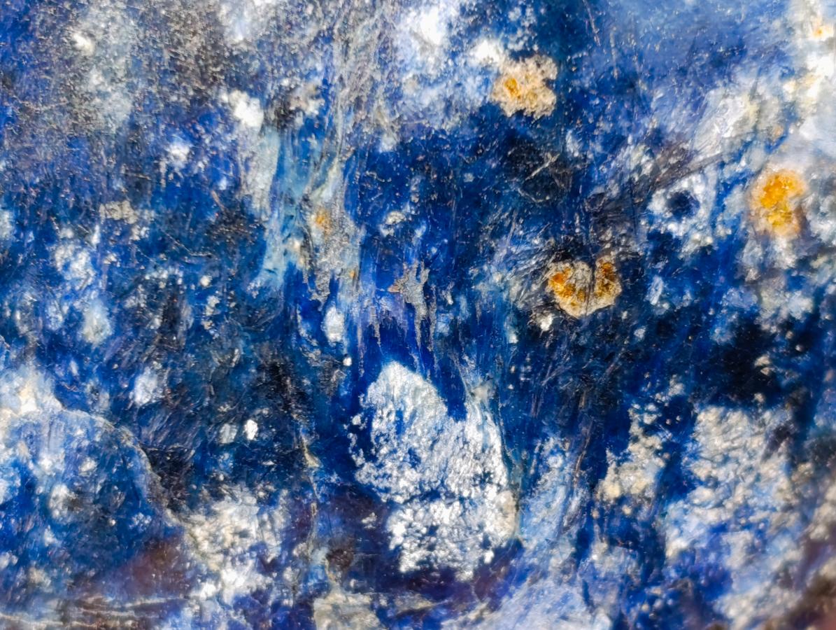 Polished Super Rare Deep Blue Dumortierite Standing Display Piece x 1 From Madagascar