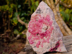 Natural Cabinet Size Rare Bright Pink Spherocobaltite Specimen x 1 From Mashamba West Mine, Congo