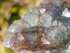 Natural Cabinet Size Riemvasmaak Bipyramidal Green Fluorite Specimen x 1 From Riemvasmaak, South Africa