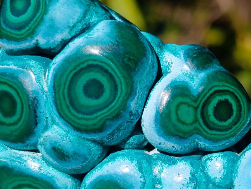Polished Ring Patterned Malacolla Free Form x 1 From Kulukuluku, Congo