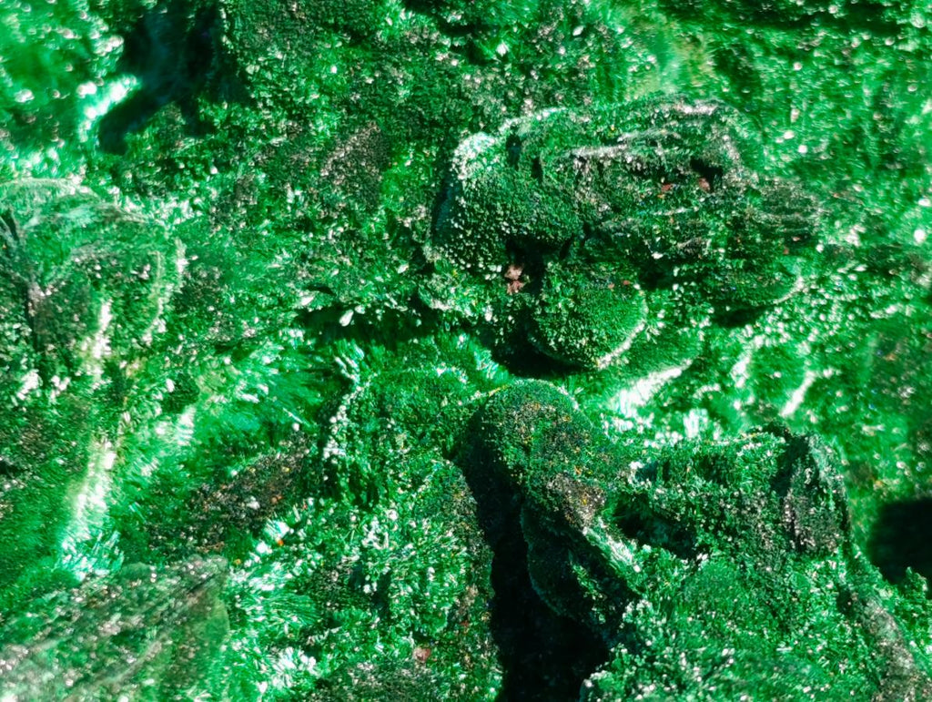 Natural XL Velvet Silky Malachite Specimen x 1 From Kasompe, Congo