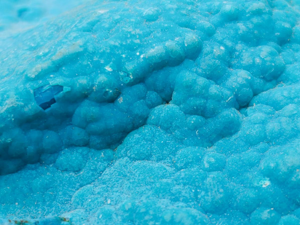 Natural Cabinet Size Botryoidal Chrysocolla Specimen x 1 From Kulukuluku, Congo
