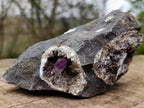 Natural Cabinet Size Brandberg Quartz Crystal Vug Specimen x 1 From Brandberg, Namibia