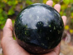 Polished Super Rare Pyroxene Phlogopite Sphere x 1 From Kimberly, South Africa