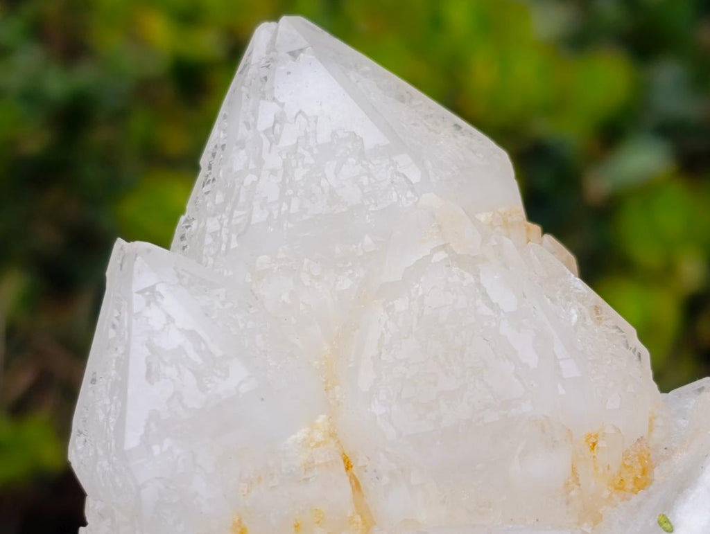Natural Rare Etched Candle Quartz Cluster Specimen x 1 From Madagascar