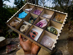Natural Mixed Set of 12 African Minerals, Fossils and Crystal Specimens x 1 From Southern Africa