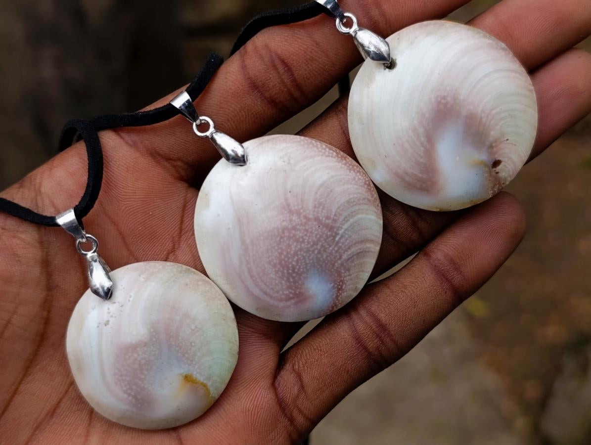 Hand Made Shiva Eye Necklace - Sold Per Item - From Madagascar