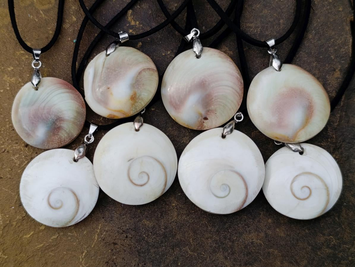 Hand Made Shiva Eye Necklace - Sold Per Item - From Madagascar