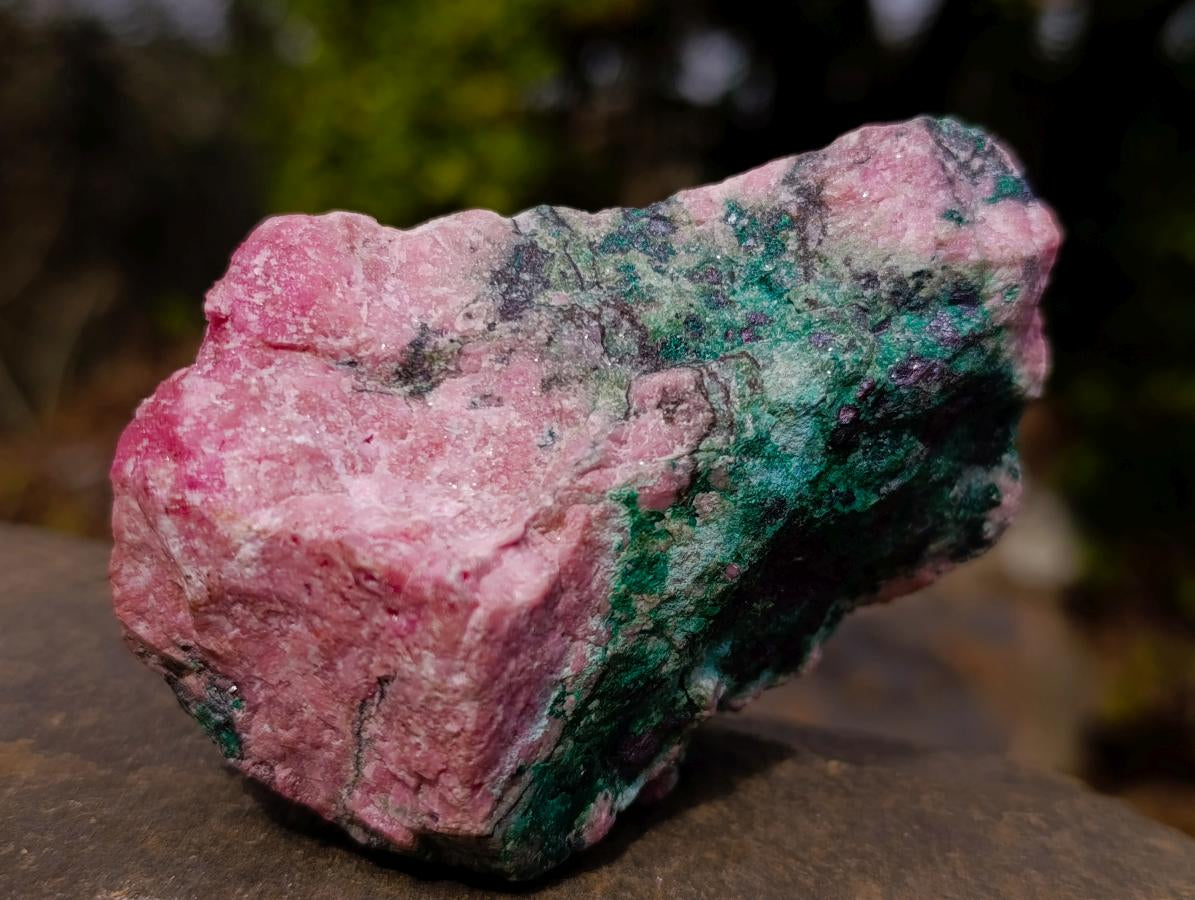 Natural Cuprite, Salrose and Chrysocolla Multi Mineral Specimen x 1 From Kakanda, Congo