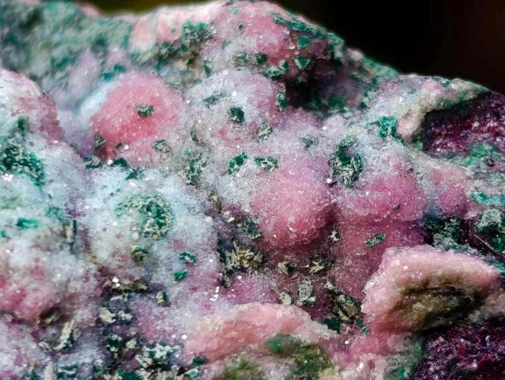Natural Cuprite, Salrose and Chrysocolla Multi Mineral Specimen x 1 From Kakanda, Congo
