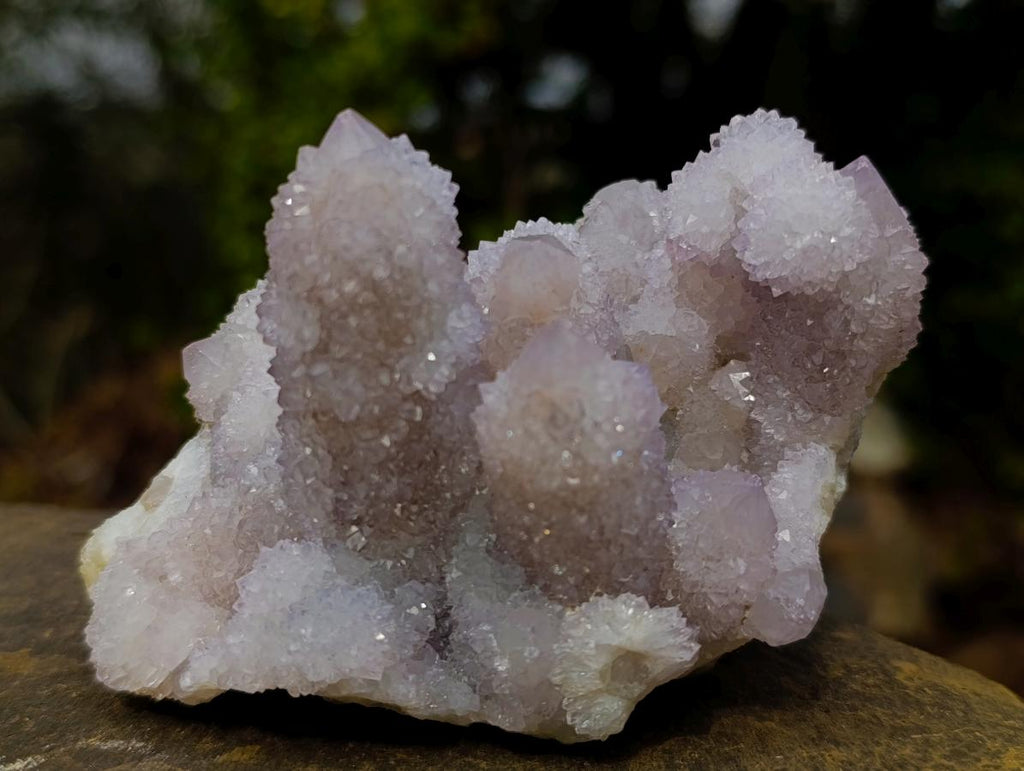 Natural Classic Drusy Spirit Amethyst Crystal Cluster x 1 From Boekenhouthoek, South Africa
