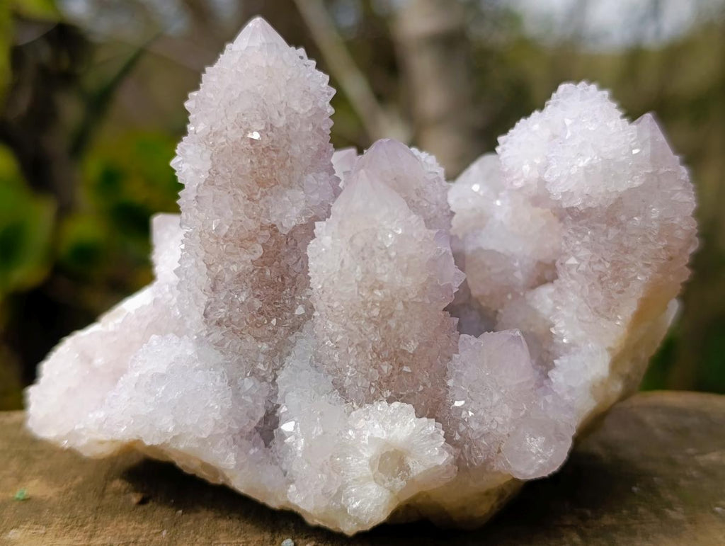 Natural Classic Drusy Spirit Amethyst Crystal Cluster x 1 From Boekenhouthoek, South Africa