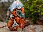Polished Polychrome Jasper Standing Display Piece x 1 From Madagascar