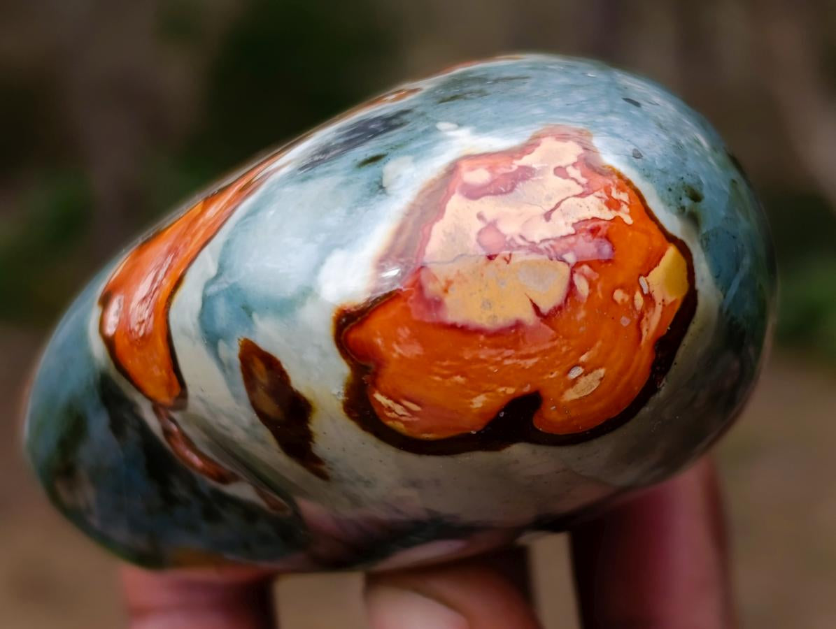 Polished Polychrome Jasper Standing Display Piece x 1 From Madagascar