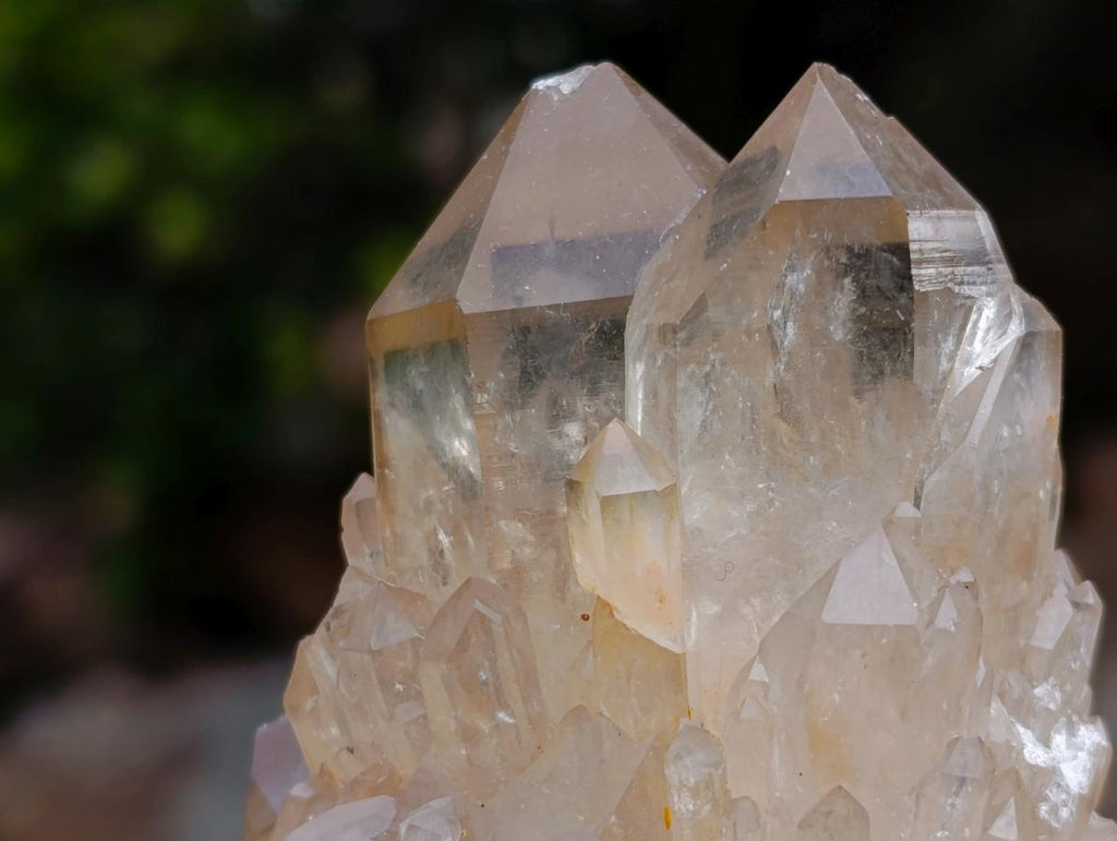 Natural Cascading Citrine Crystal Cluster x 1 From Luena, Congo