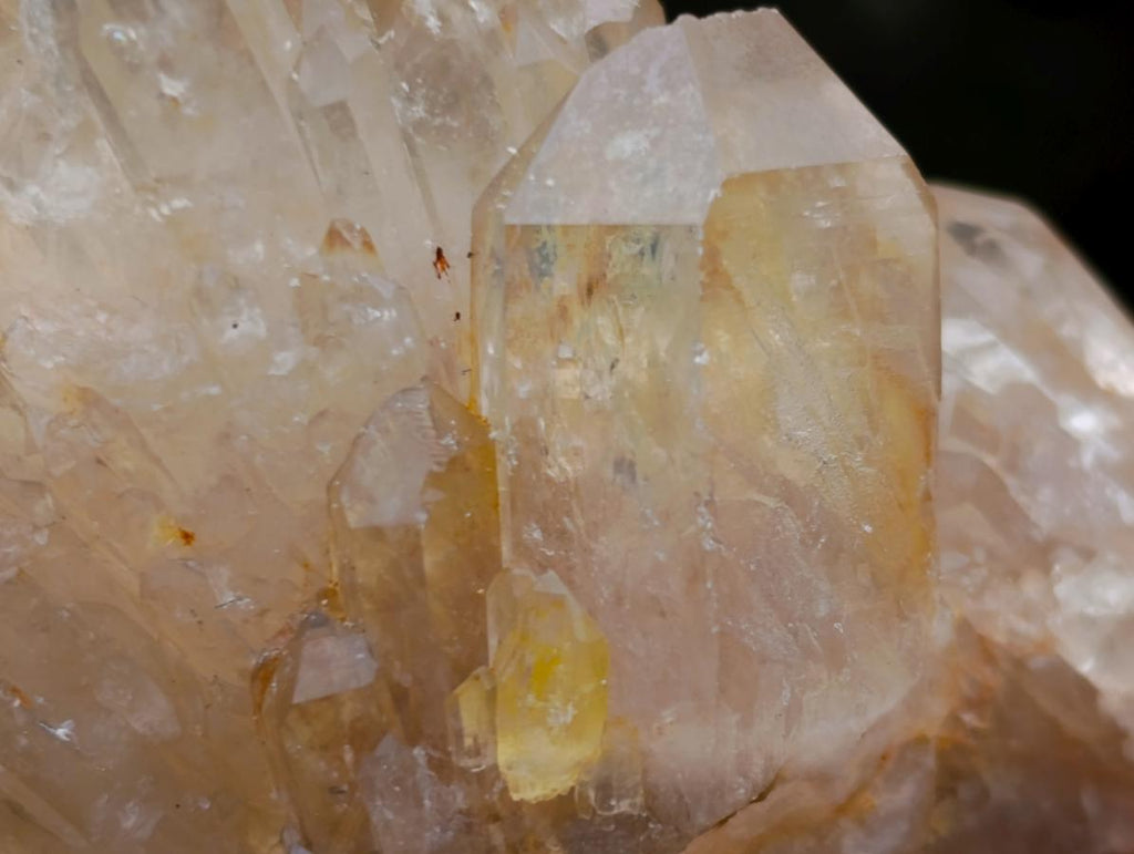 Natural Cascading Citrine Crystal Cluster x 1 From Luena, Congo