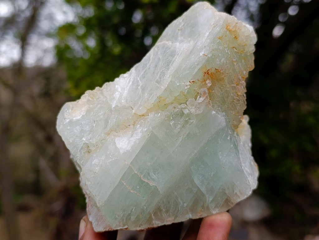 Natural Aquamarine Blue Green Floater Crystal x 1 From Ambatondrazaka, Madagascar