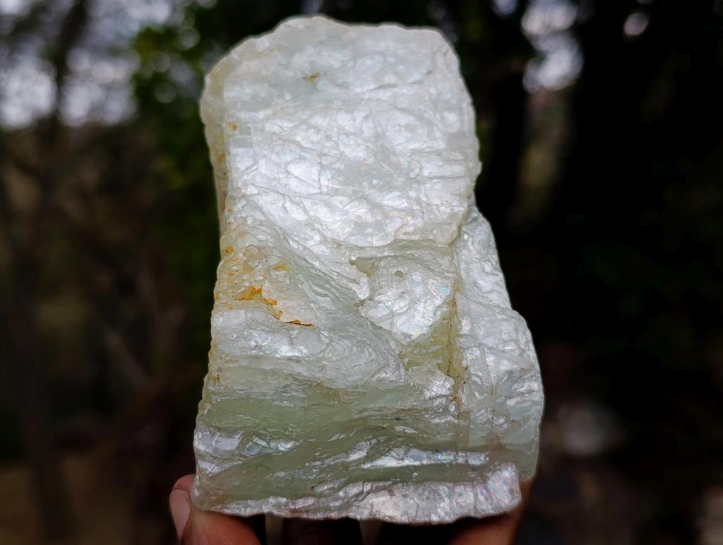 Natural Aquamarine Blue Green Floater Crystal x 1 From Ambatondrazaka, Madagascar