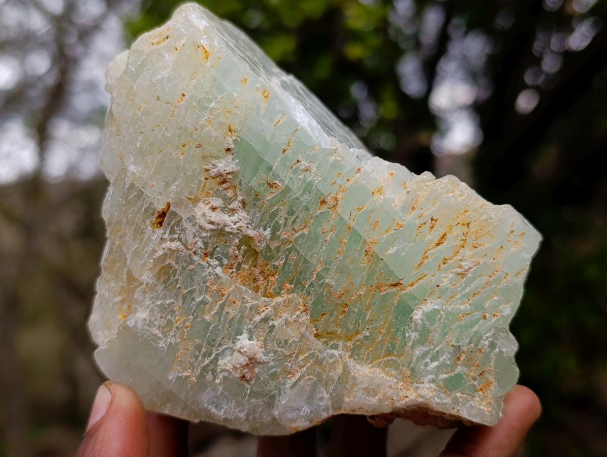 Natural Aquamarine Blue Green Floater Crystal x 1 From Ambatondrazaka, Madagascar