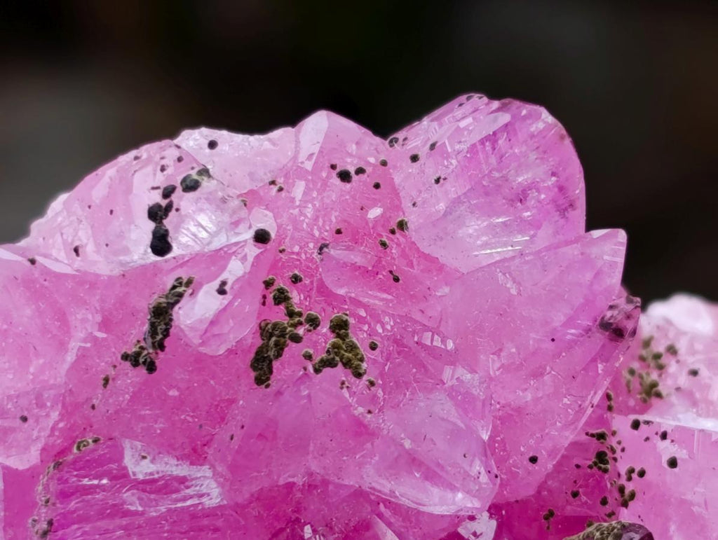Natural Cabinet Size Super Rare Rhodocalcite with Kolwezite Specimen on a Dolomite Matrix x 1 From Mashamba West Mine, Congo