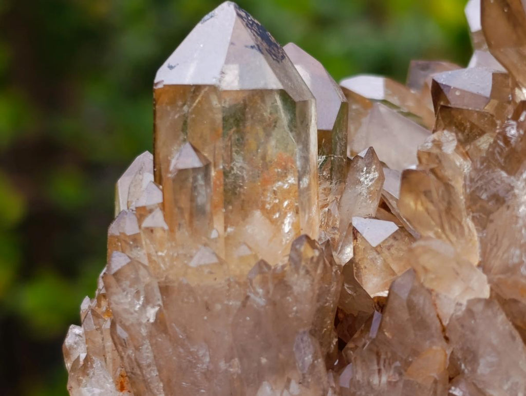 Natural Cascading Citrine Crystal Cluster x 1 From Luena, Congo