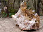 Natural Cascading Citrine Crystal Cluster x 1 From Luena, Congo