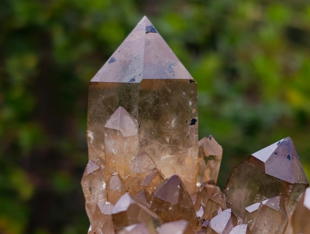 Natural Cascading Citrine Crystal Cluster x 1 From Luena, Congo