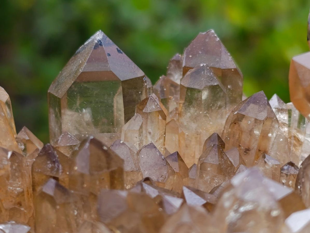 Natural Cascading Citrine Crystal Cluster x 1 From Luena, Congo