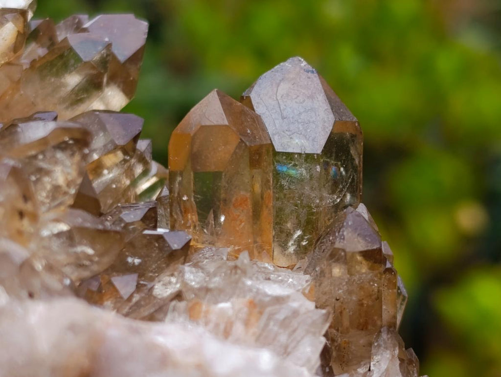 Natural Cascading Citrine Crystal Cluster x 1 From Luena, Congo