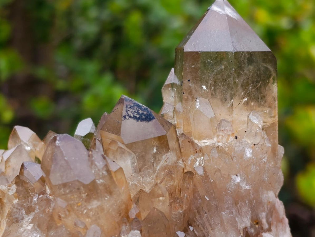 Natural Cascading Citrine Crystal Cluster x 1 From Luena, Congo