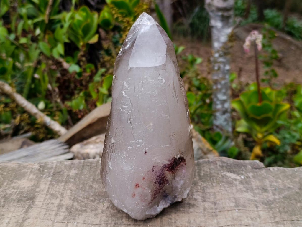 Natural Cascading Clear Smokey Quartz Crystal x 1 From Mulanje, Malawi