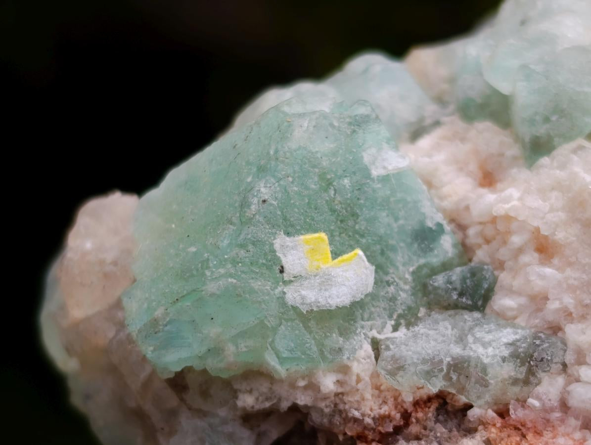 Natural Cabinet Size Riemvasmaak Bipyramidal Fluorite Specimen x 1 From Riemvasmaak, South Africa