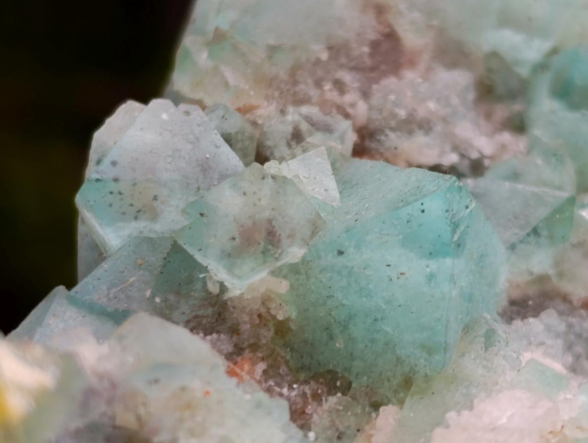 Natural Cabinet Size Riemvasmaak Bipyramidal Fluorite Specimen x 1 From Riemvasmaak, South Africa
