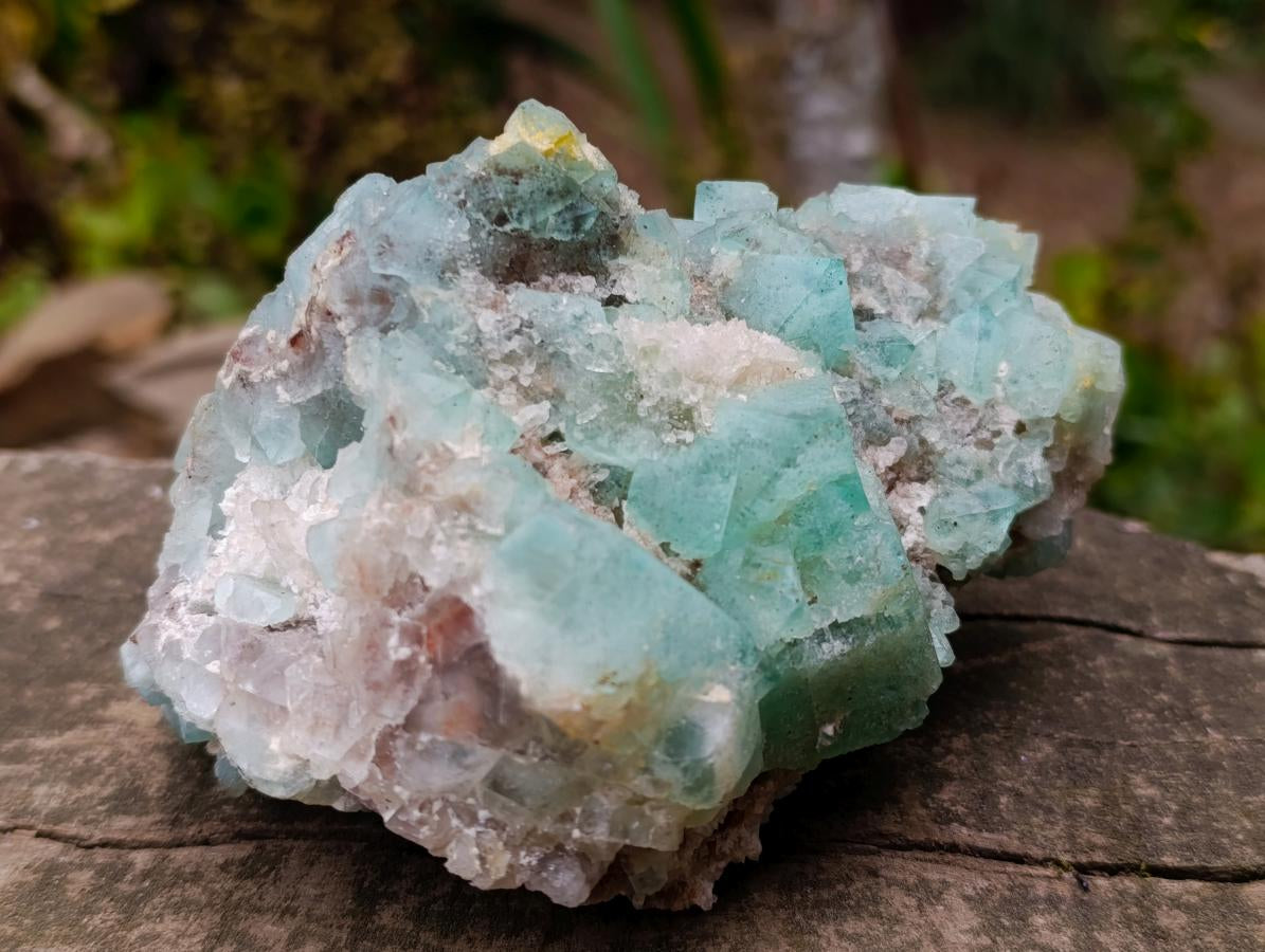 Natural Cabinet Size Riemvasmaak Bipyramidal Fluorite Specimen x 1 From Riemvasmaak, South Africa