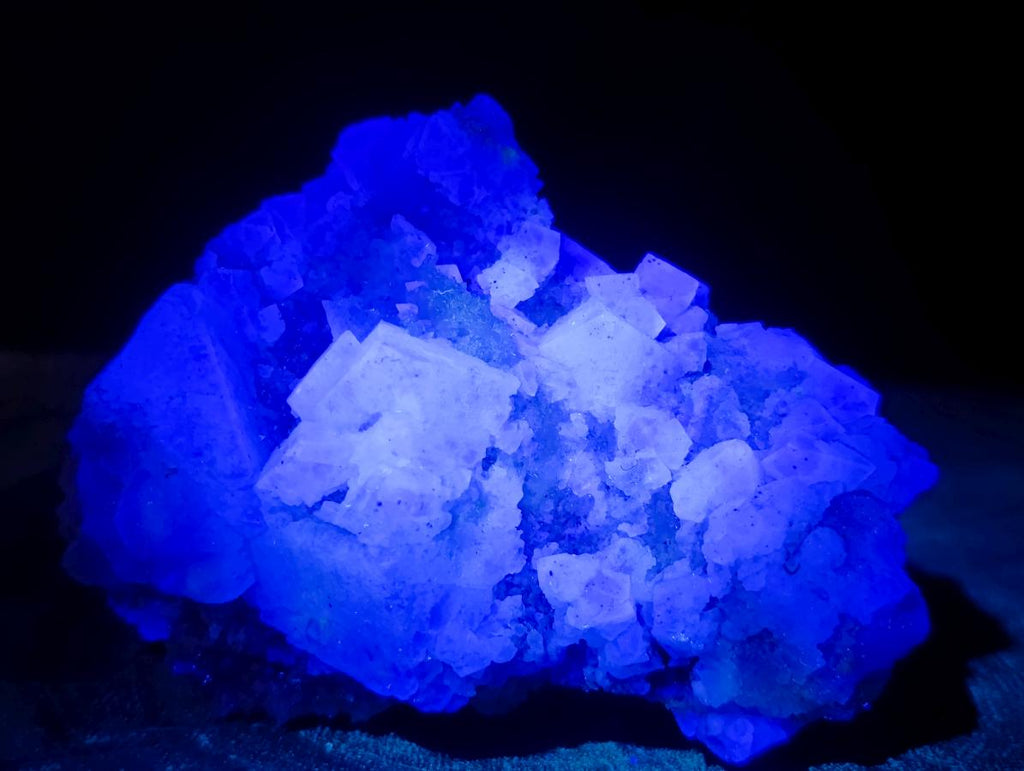 Natural Cabinet Size Riemvasmaak Bipyramidal Fluorite Specimen x 1 From Riemvasmaak, South Africa