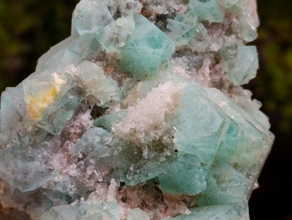 Natural Cabinet Size Riemvasmaak Bipyramidal Fluorite Specimen x 1 From Riemvasmaak, South Africa