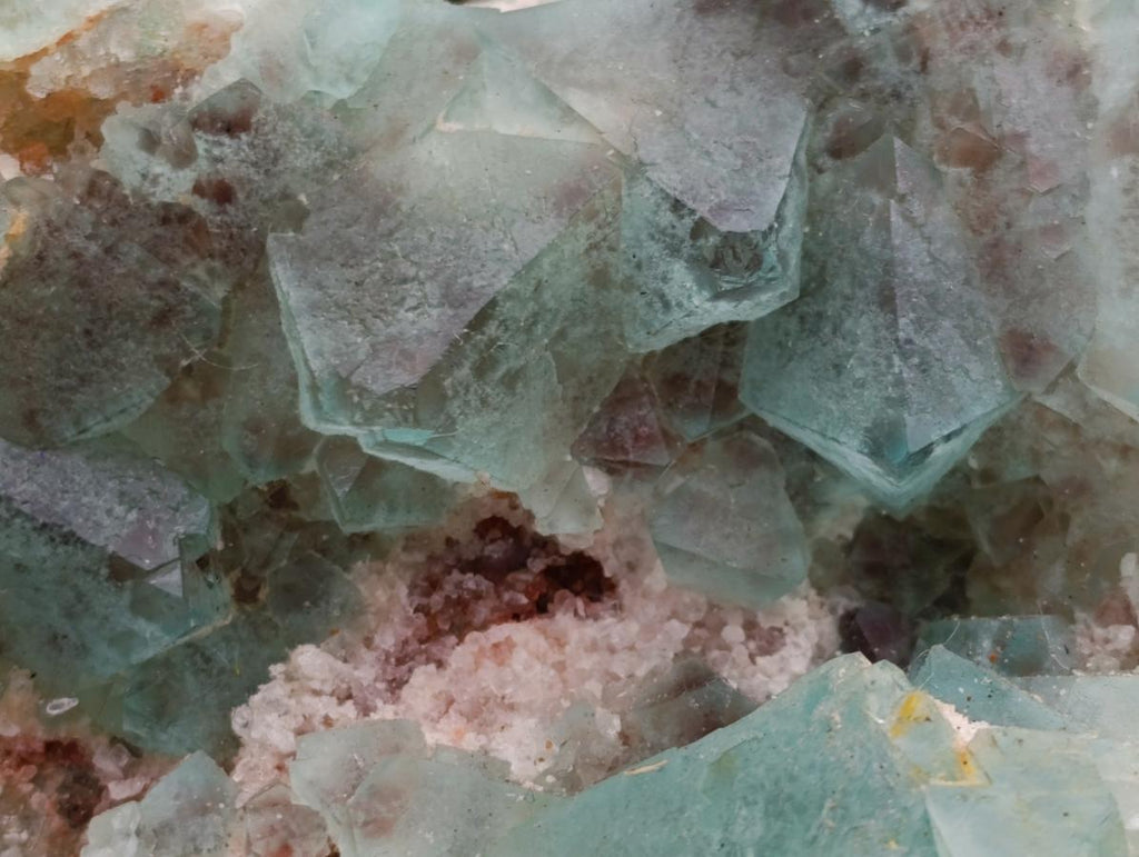 Natural Cabinet Size Riemvasmaak Bipyramidal Fluorite Specimen x 1 From Riemvasmaak, South Africa