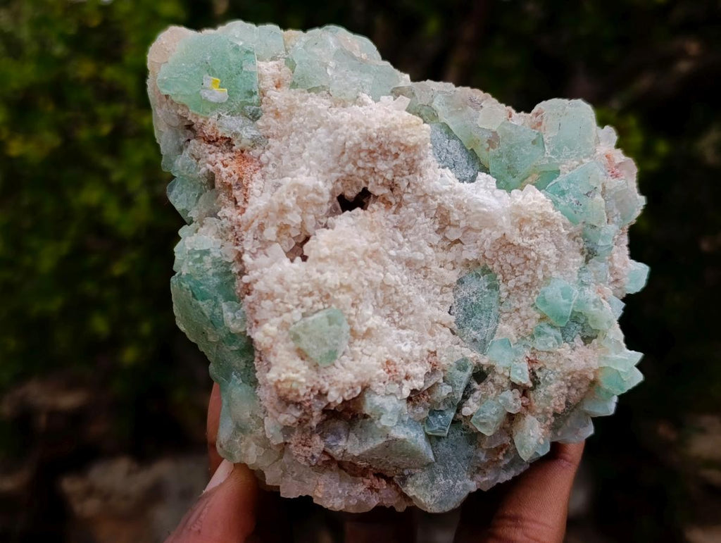 Natural Cabinet Size Riemvasmaak Bipyramidal Fluorite Specimen x 1 From Riemvasmaak, South Africa