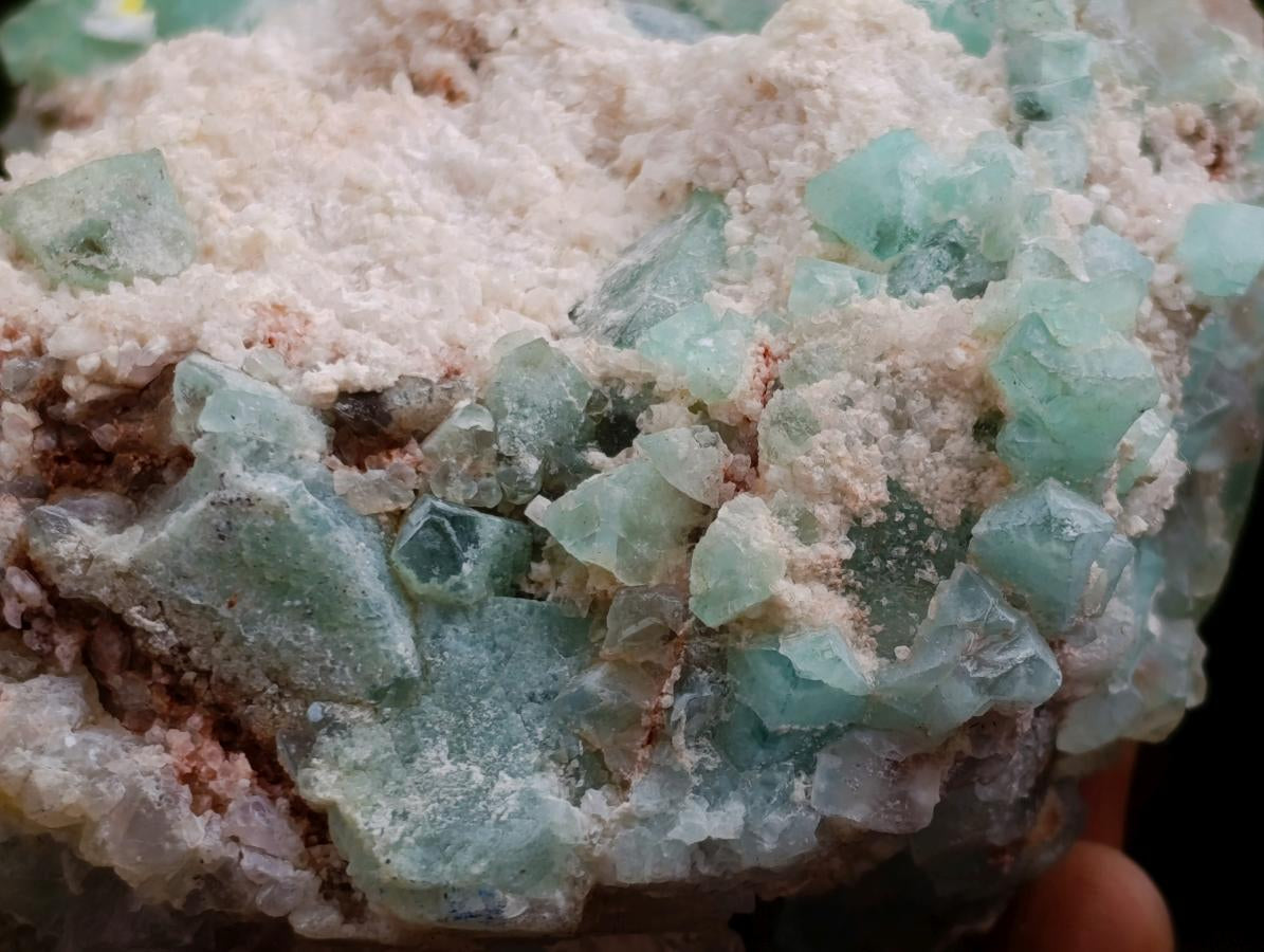 Natural Cabinet Size Riemvasmaak Bipyramidal Fluorite Specimen x 1 From Riemvasmaak, South Africa