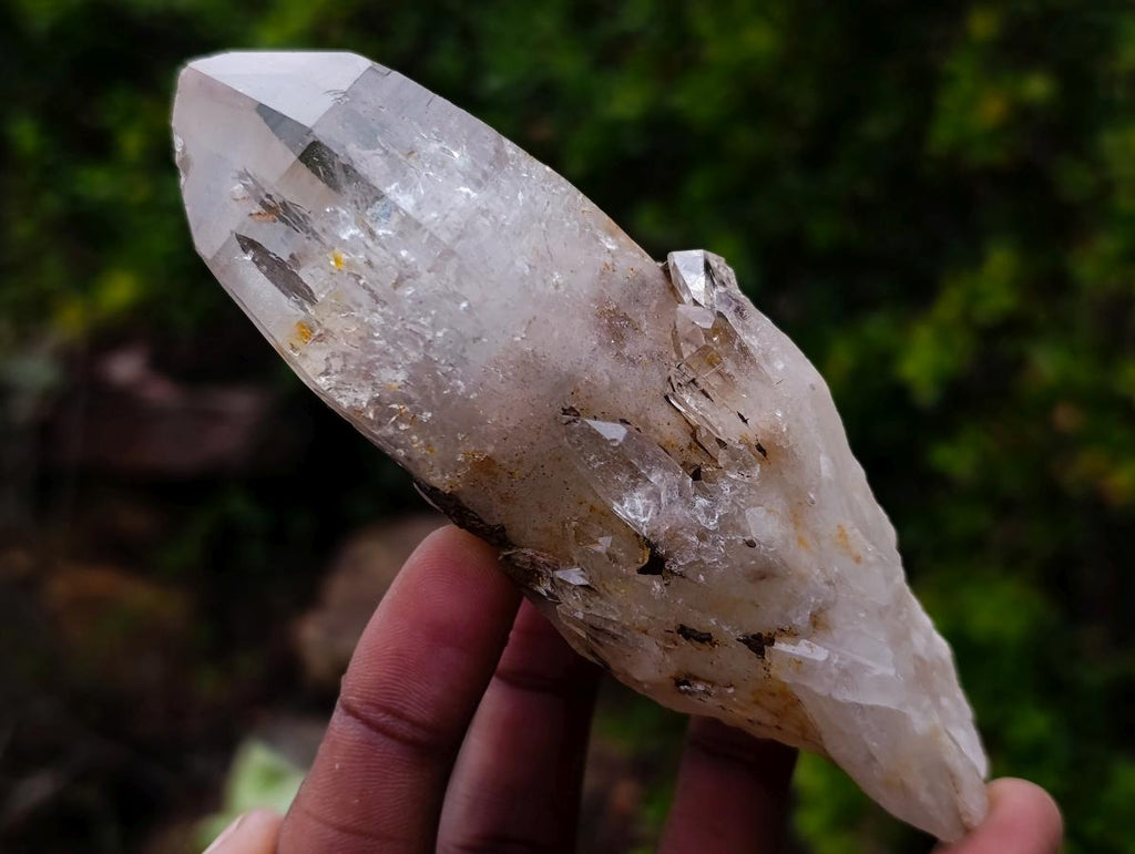 Natural Cascading Luena Quartz Crystal x 1 From Luena, Congo