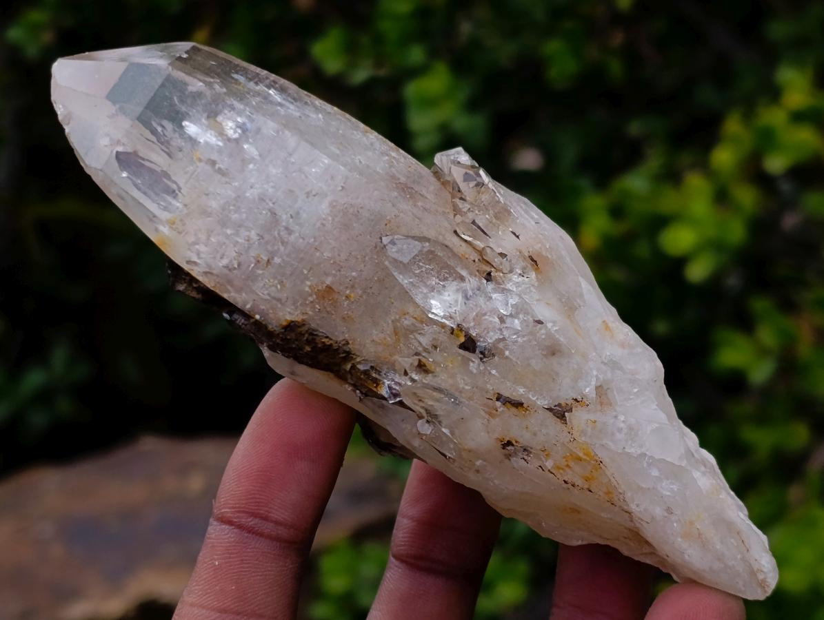 Natural Cascading Luena Quartz Crystal x 1 From Luena, Congo