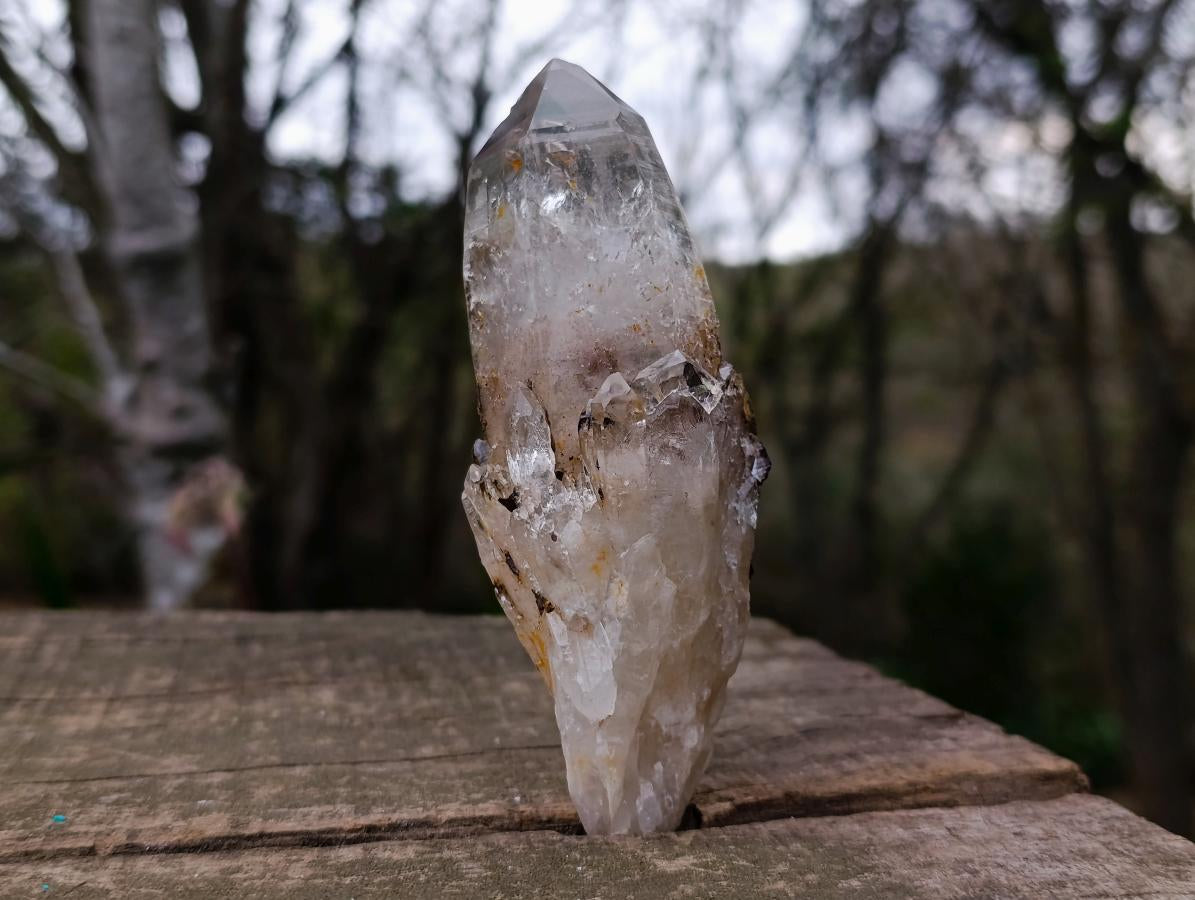 Natural Cascading Luena Quartz Crystal x 1 From Luena, Congo