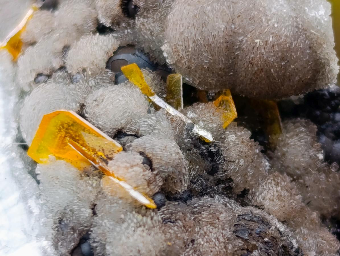 Natural Ultra Rare Tabular Arizonian Wulfenite Specimen x 1 From Arizona, United States of America